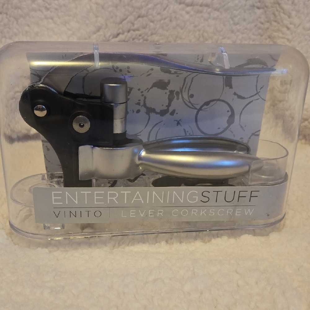 EntertainingStuff Vinito Lever Corkscrew